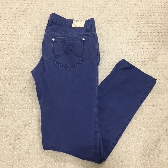 MOSCHINO Casual Cotton Blue Pants - Picture 1 of 7